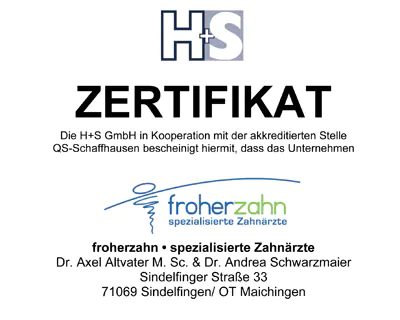 Zertifikat